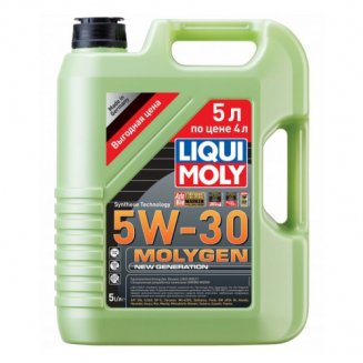 LIQUI MOLY 39029 Molygen new Generation 5W30 5л Масло моторное