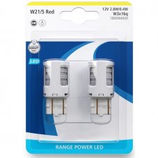 Narva Лампа автомобильная W21/5W 12V LED RED 18009