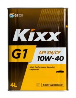 Kixx G SN Plus 10W-40 п/синт 4л Масло моторное