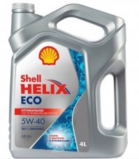Shell Helix ECO 5w40 4л Масло моторное