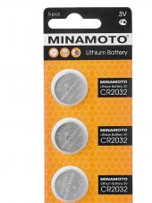 MINAMOTO Литьевый диск. элемент питания CR2032