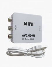Конвертер из AV в HDMI (AV2HDMI) / Переходник с тюльпанов на HDMI