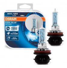OSRAM Лампа автомобильная H11 12V 55W 4200k "Cool Blue Intenese" (2шт)
