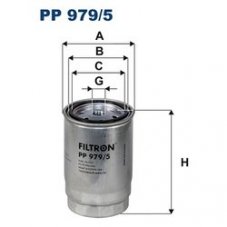 FILTRON PP 979/5 (WK 8060z) Фильтр топливный