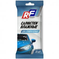 26543N RUSEFF Салфетки влажные для стекл и зеркал 20шт.