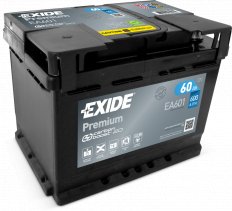 EXIDE EA601 Аккумулятор Premium 60Ah 600A ETN1 п.п.