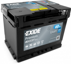 EXIDE EA601 Аккумулятор Premium 60Ah 600A ETN1 п.п.