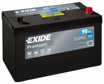 EXIDE EA954 Аккумулятор Premium Asia 95Ah 800A ETN0 о.п.