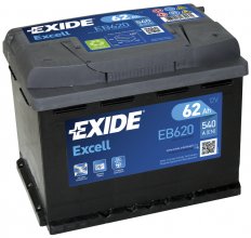 EXIDE EB620 Аккумулятор EXCELL 62Ah 540A ETN0 о.п.
