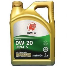 IDEMITSU F-S SN/GF-5 0W20 4л Масло моторное