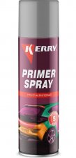 KERRY KR-006-1 Грунт акриловый серый быстросохнущий аэрозоль 405мл.