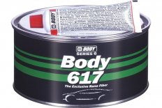 HB BODY 617 NANO FIBER Шпатлевка Микро Стекловолокно 0,5кг