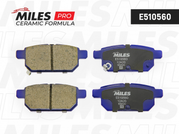 MILES E510560 Колодки тормозные задние (PN 9808)