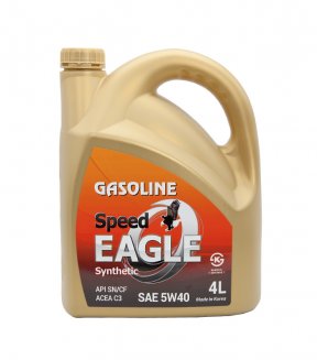 EAGLE SPEED SYNTHETIC 5W40 API SN/SM/CF, C3 4л Масло моторное EKO00000052