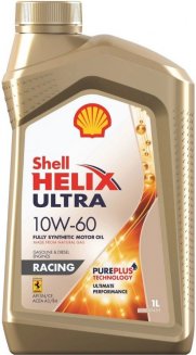 Shell Helix Ultra Racing 10w60 1л Масло моторное