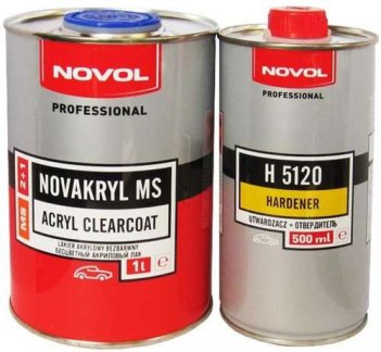 NOVOL Лак MS HS 1л+0,5л