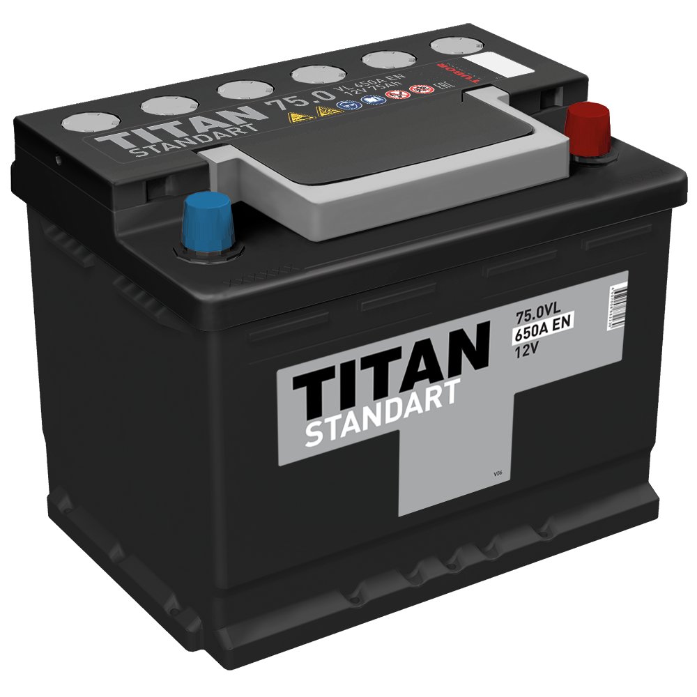 Аккумулятор titan euro silver 85 ah 12v пуск ток 800 а обратная полярность газель next