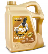 EAGLE PREMIUM Gasoline 5W30 100% Synthetic API SP 4л Масло моторное EKO00000263