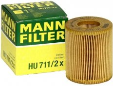 MANN FILTER HU 711/2x Фильтр масляный