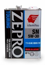 IDEMITSU ZEPRO TOURING F-G SN/GF-5 5W30 4л Масло моторное