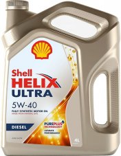 Shell Helix ULTRA Diesel 5W40 синт 4л Масло моторное