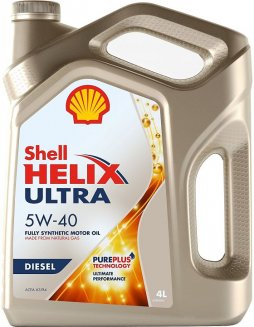 Shell Helix ULTRA Diesel 5W40 синт 4л Масло моторное