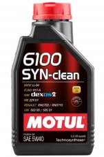 Motul 6100 Syn-clean 5w40 1л Масло моторное