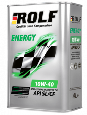 ROLF ENERGY 10w40 API SL/CF 10w40 4л (п/синт.)
