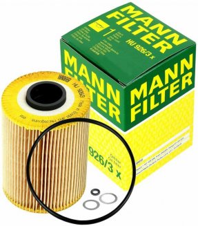 MANN FILTER HU 926/3x Фильтр масляный