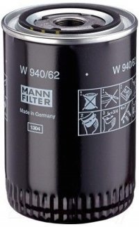 MANN FILTER W 940/62 Фильтр масляный