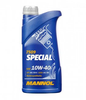 MANNOL 7509 Special 10w40 1л Масло моторное