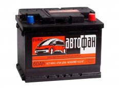 АвтоФан 60Ah 470AA евро