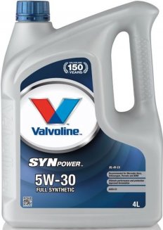 Valvoline SYNPOWER Xtrem XL-III C3 5W30 4л Масло моторное