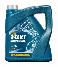 MANNOL 7205 2-Takt Universal AP TC (минер.) 4л Масло моторное