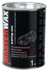 MasterWax Мастика КОРД-НН полимерно битумная ж/б 1кг