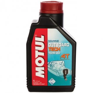 Motul Outboard Tech 4T 10w30 1л Масло моторное