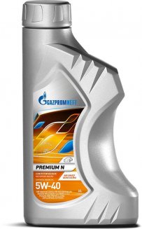 Gazpromneft Premium N 5W40 1л Масло моторное