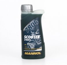 MANNOL 7804 Синт. моторн. масло для скутеров 2-Takt Scooter (0,5 л)