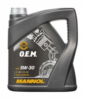 MANNOL 7703 5W30 PEUGEOT CITROEN 4L Масло моторное