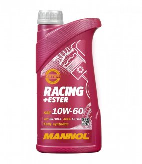 MANNOL 7902 Racing+Ester SAE 10W60 API SN 1л Масло моторное