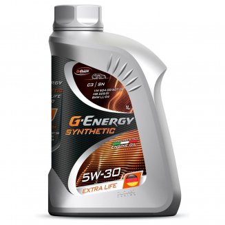 G-Energy Synthetic Extra Life 5w30 1л Масло моторное