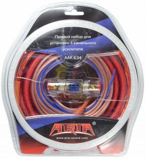 КИТ для подключения усилителя ARIA AAK 4.04