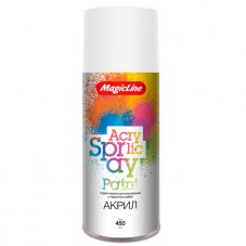 Magicline 030 Эмаль акриловая "Белая глянцевая" 265г (аэрозоль)