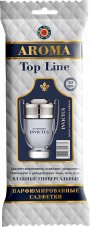 Салфетки влажные Aroma TopLine (30шт/уп) ассорт.