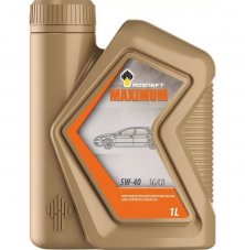 Rosneft Maximum 5w40 1л Масло моторное