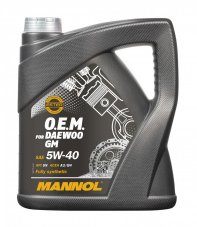 MANNOL 7711 O.E.M. Daewoo GM 5w40 4л Масло моторное