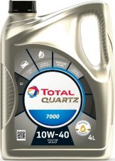 Total Quartz 7000 10w40 4л Масло моторное