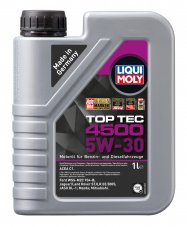 LIQUI MOLY 3724/2317 HC-синт.мот.масло TopTec 4500 5w30 C1-08 1л