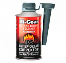Hi-Gear 3306 супероктан-корректор 325мл.