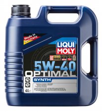 LIQUI MOLY 39033/3926 HC синт Optimal Synth 5w40 4л Масло моторное